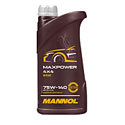 Масло 75w140, Mannol Maxpower GL-5 LS 1л Трансмиссионное