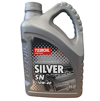 Масло моторное TEBOIL Silver SN 10W-40 полусинтетическое 4 л