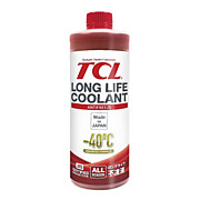 Антифриз TCL LLC -40C красный 1л (Long Life Coolant) карбоксилатный